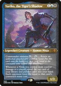 Yuriko, the Tiger's Shadow (Foil Etched) - Commander Legends - Magic: The Gathering card
