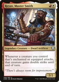 Reyav, Master Smith - Commander Legends - Magic: The Gathering card