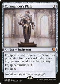 Commander's Plate - Commander Legends - Magic: The Gathering card