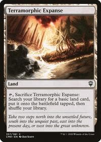Terramorphic Expanse (357) - Commander Legends - Magic: The Gathering card