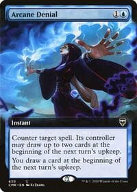 Arcane Denial (Extended Art) - Commander Legends - Magic: The Gathering card