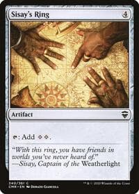 Sisay's Ring - Commander Legends - Magic: The Gathering card