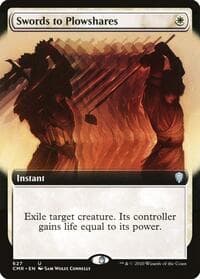 Swords to Plowshares (Extended Art) - Commander Legends - Magic: The Gathering card