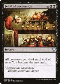 Feast of Succession - Commander Legends - Magic: The Gathering card