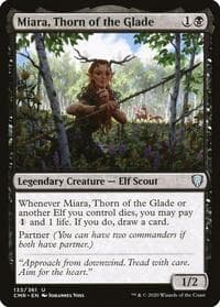 Miara, Thorn of the Glade - Commander Legends - Magic: The Gathering card