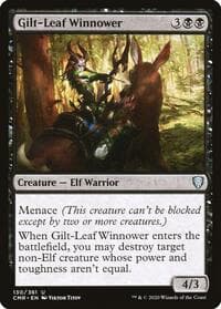 Gilt-Leaf Winnower - Commander Legends - Magic: The Gathering card