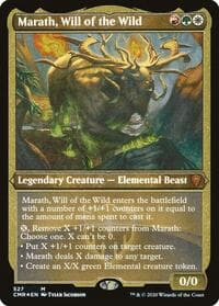 Marath, Will of the Wild (Foil Etched) - Commander Legends - Magic: The Gathering card