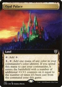 Opal Palace (Extended Art) - Commander Legends - Magic: The Gathering card