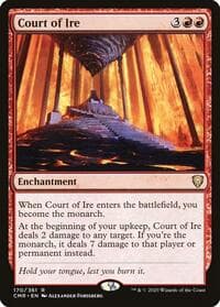 Court of Ire - Commander Legends - Magic: The Gathering card