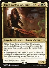 Jared Carthalion, True Heir - Commander Legends - Magic: The Gathering card