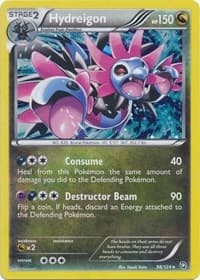 Hydreigon - 98/124 (Cosmos Holo) - Blister Exclusives - Pokemon card