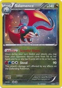 Salamence - 8/20 (Cosmos Holo) - Blister Exclusives - Pokemon card