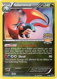 Salamence - 8/20 (Regional Championships) [Staff] - League & Championship Cards - Pokemon card