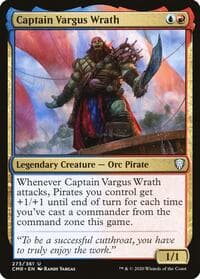 Captain Vargus Wrath - Commander Legends - Magic: The Gathering card