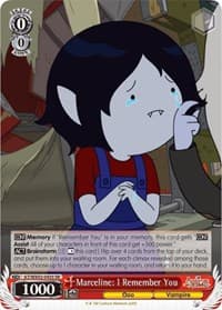 Marceline: I Remember You (SR) - Adventure Time - Weiss Schwarz card