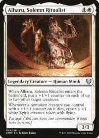 Alharu, Solemn Ritualist - Commander Legends - Magic: The Gathering card