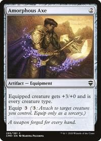 Amorphous Axe - Commander Legends - Magic: The Gathering card
