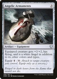 Angelic Armaments - Commander Legends - Magic: The Gathering card