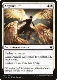 Angelic Gift - Commander Legends - Magic: The Gathering card