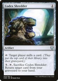 Codex Shredder - Commander Legends - Magic: The Gathering card