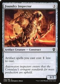 Foundry Inspector - Commander Legends - Magic: The Gathering card