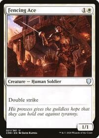 Fencing Ace - Commander Legends - Magic: The Gathering card