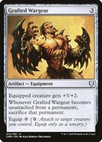Grafted Wargear - Commander Legends - Magic: The Gathering card