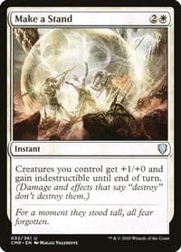 Make a Stand - Commander Legends - Magic: The Gathering card