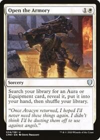 Open the Armory - Commander Legends - Magic: The Gathering card