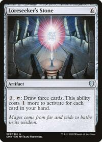 Loreseeker's Stone - Commander Legends - Magic: The Gathering card