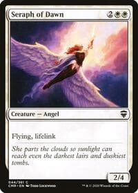 Seraph of Dawn - Commander Legends - Magic: The Gathering card
