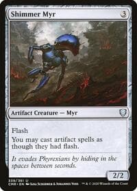 Shimmer Myr - Commander Legends - Magic: The Gathering card