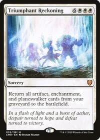 Triumphant Reckoning - Commander Legends - Magic: The Gathering card