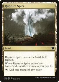 Rupture Spire (355) - Commander Legends - Magic: The Gathering card