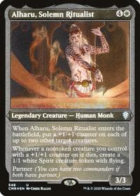 Alharu, Solemn Ritualist (Foil Etched) - Commander Legends - Magic: The Gathering card