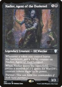 Nadier, Agent of the Duskenel (Foil Etched) - Commander Legends - Magic: The Gathering card