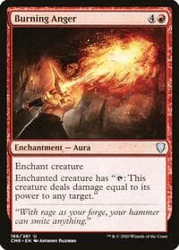 Burning Anger - Commander Legends - Magic: The Gathering card