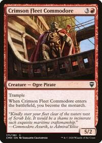 Crimson Fleet Commodore - Commander Legends - Magic: The Gathering card
