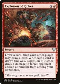 Explosion of Riches - Commander Legends - Magic: The Gathering card