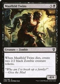 Maalfeld Twins - Commander Legends - Magic: The Gathering card