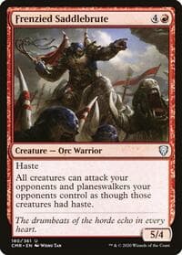 Frenzied Saddlebrute - Commander Legends - Magic: The Gathering card