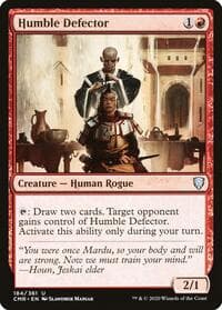 Humble Defector - Commander Legends - Magic: The Gathering card