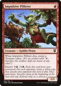 Impulsive Pilferer - Commander Legends - Magic: The Gathering card