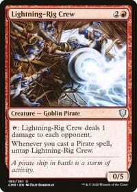 Lightning-Rig Crew - Commander Legends - Magic: The Gathering card