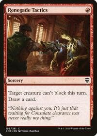Renegade Tactics - Commander Legends - Magic: The Gathering card