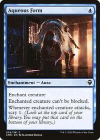 Aqueous Form - Commander Legends - Magic: The Gathering card