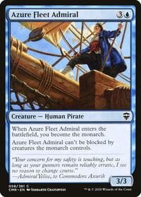 Azure Fleet Admiral - Commander Legends - Magic: The Gathering card