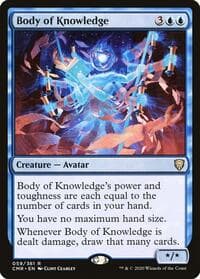 Body of Knowledge - Commander Legends - Magic: The Gathering card
