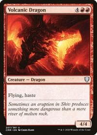 Volcanic Dragon - Commander Legends - Magic: The Gathering card