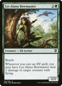 Lys Alana Bowmaster - Commander Legends - Magic: The Gathering card